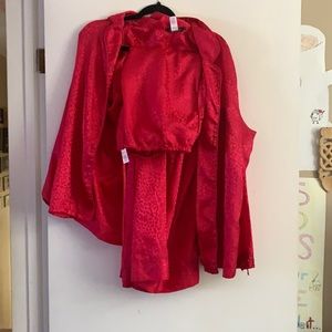 Fake silk pjs from Walmart size XL